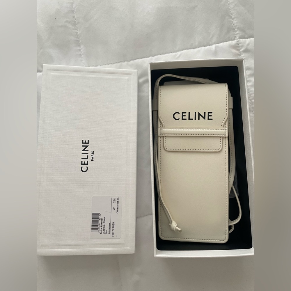 Celine Sunglasses Case w/ Strap